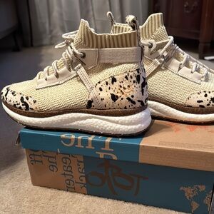 OTBT HYBRID CHAMOIS Black Knit Sneakers